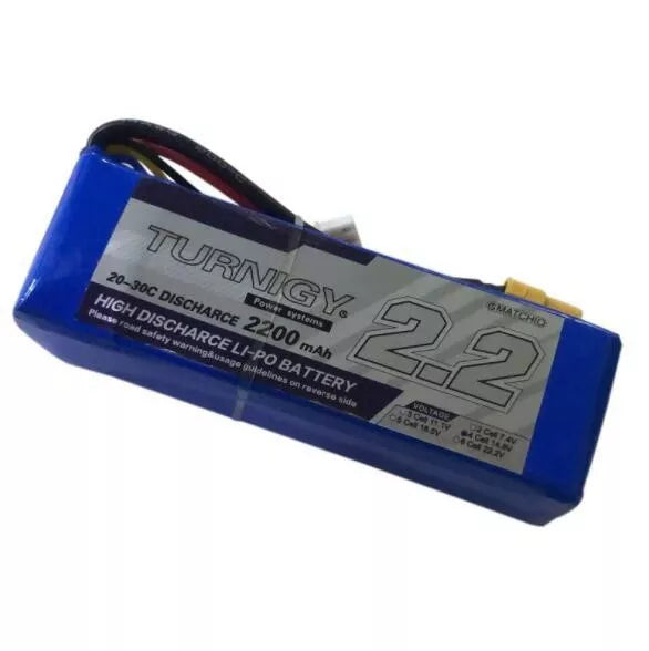 Turnigy Nano-Tech T-Connector Lipo Battery 2200mAh 4S 30C – Kublai