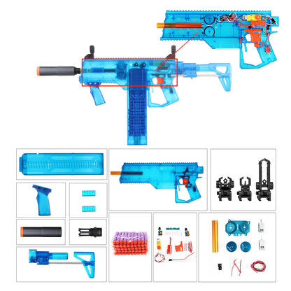 Worker Dominator Full Auto Foam Blaster DIY Kit-Kublai-Kublai