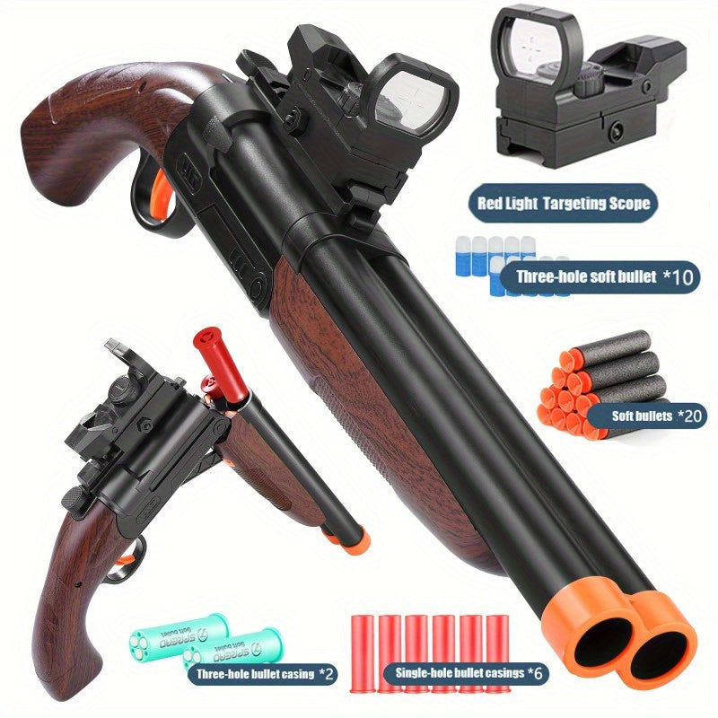 S686 Soft Bullet Gun, Simulation Soft Bullet Shell Ejection Toy Gun