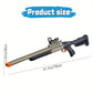 Double barrelled Toy Gun-sand color