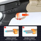 Double barrelled Toy Gun-sand color