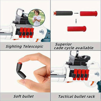 Soft Bullet Sniper Rifle with Scope Toy JH2027C-Variant1