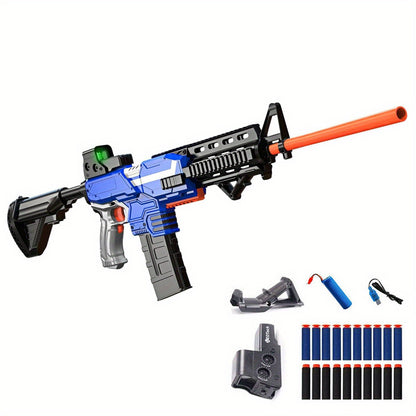 Toy Gun Automatic Sniper Rifle for Nerf Guns Bullets SBL-02A-Blue