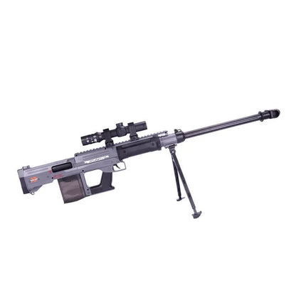 AMR Manual Shell Ejecting Dart Blaster with Bipod, Magnifying Scope