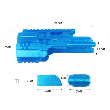 Worker Extend Barrel Jacket for Nerf N-Strike Mega Big Shock Toy-Kublai-Kublai