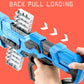 XH Manual Clip-Fed Sci-Fi Foam Dart Blaster w/ Target-Kublai-Kublai