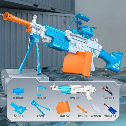 M249 SAW Electric Auto Large Capacity Squirt Blaster