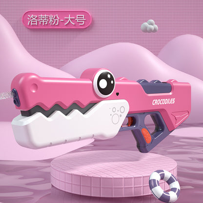 Electric crocodile continuous water gun