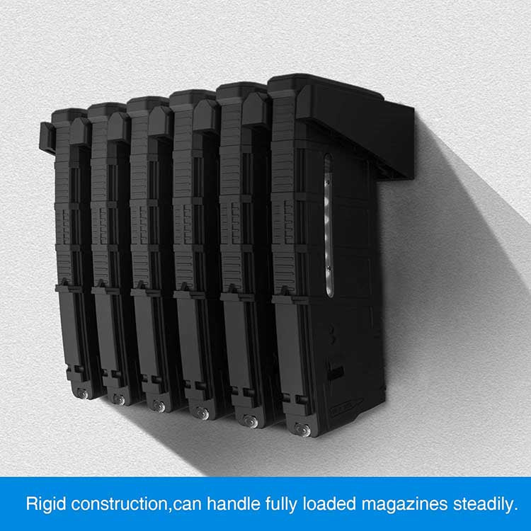 6 Slots Standard PMAG Wall Mount Mag Holder