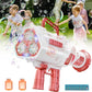 Neptune Bubble Machine Gun - 24 Holes Bazooka Automatic Bubble Blaster with Light for Parties, Wedding, Birthday-Biu Blaster-Uenel