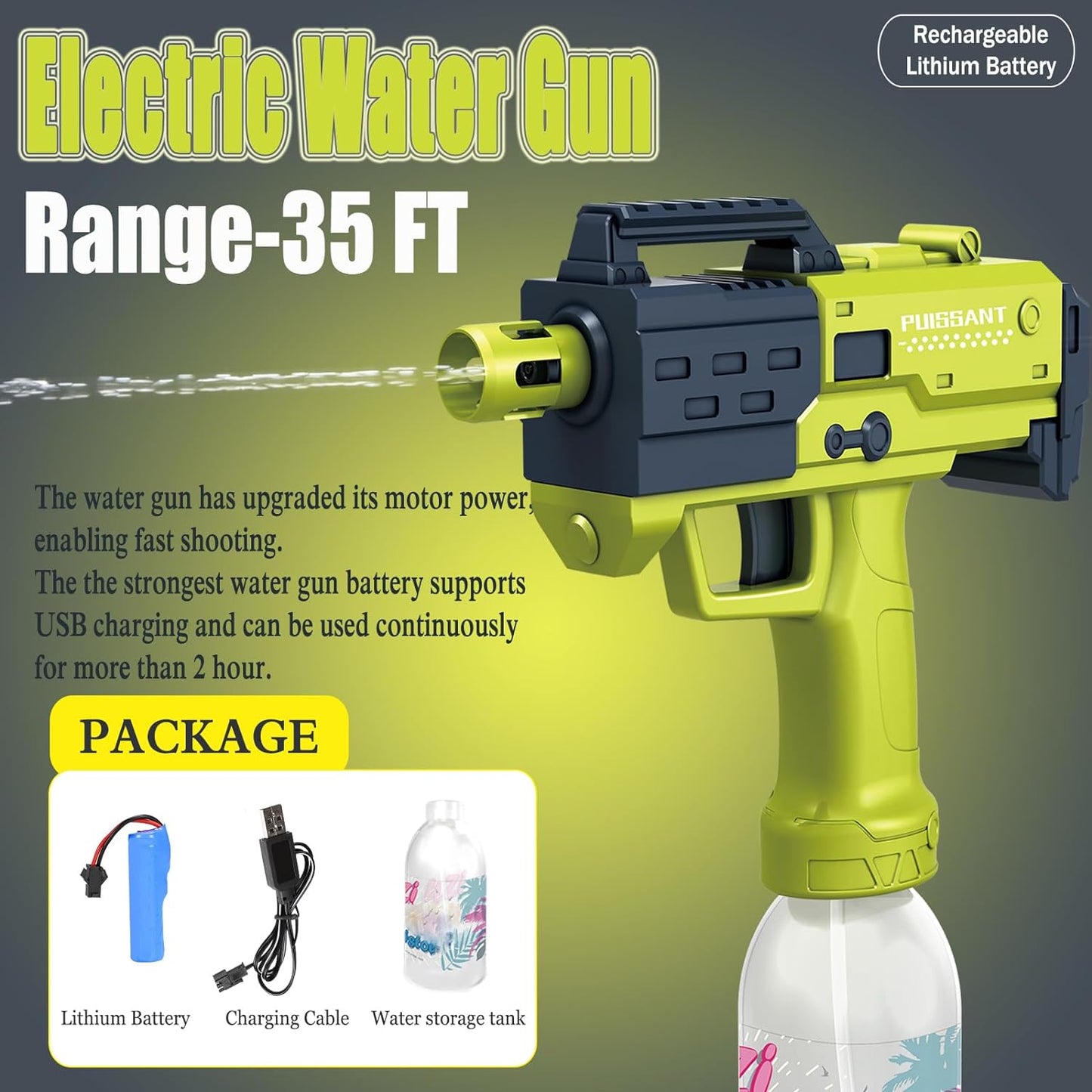 UZI electric water gun