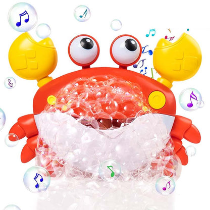 Automatic Bubble Crab Baby Bathtub Toys for Toddlers with Music