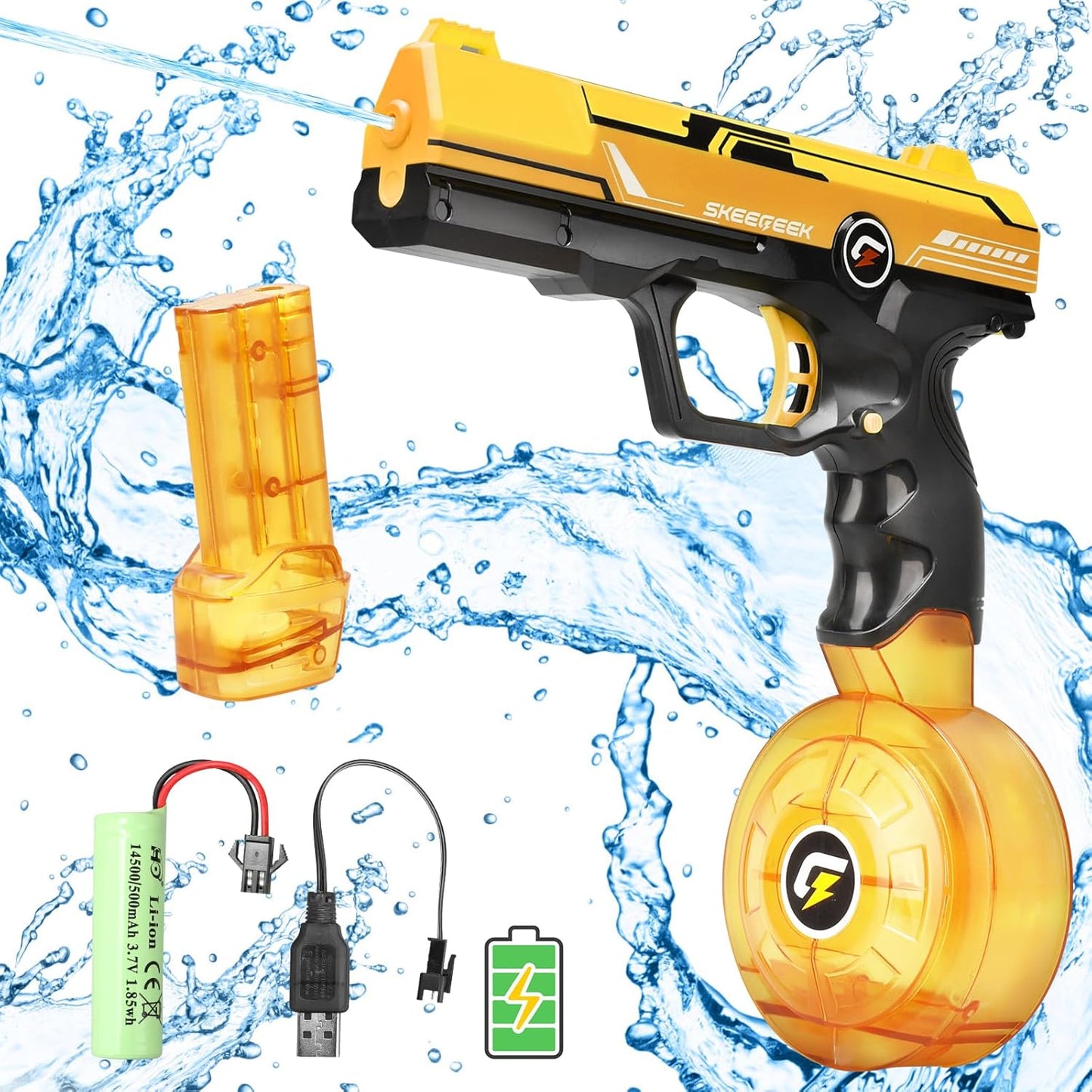 Fashion Glock Water Gun Drum Edition