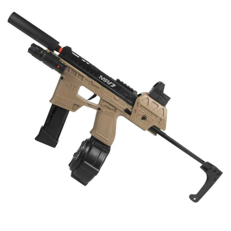 Flux Raider MP17 Electric Blowback Gel Blaster with Drum-Kublai-tan-Kublai