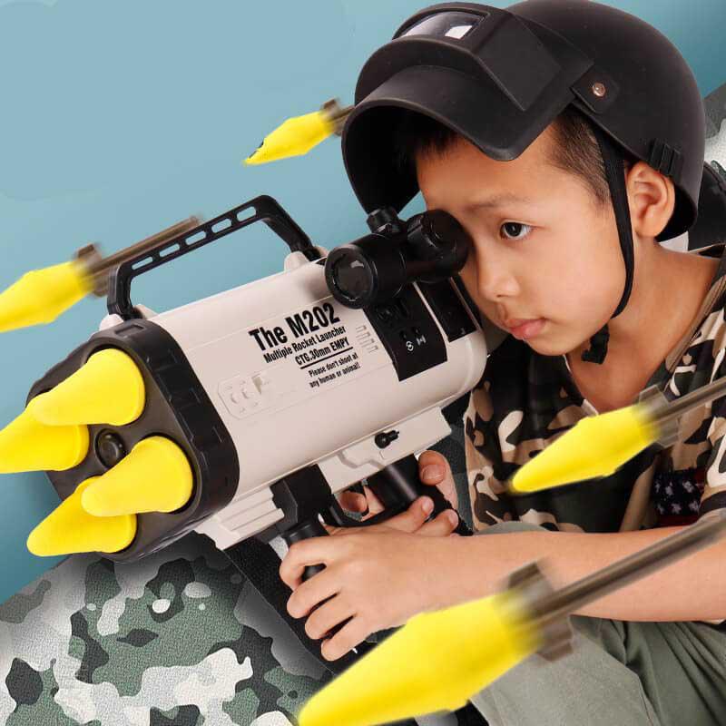 M202 Quadruple Rocket Launcher Blaster Toy