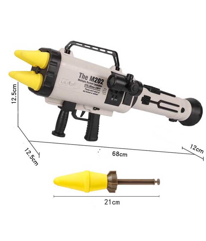 M202 Quadruple Rocket Launcher Blaster Toy