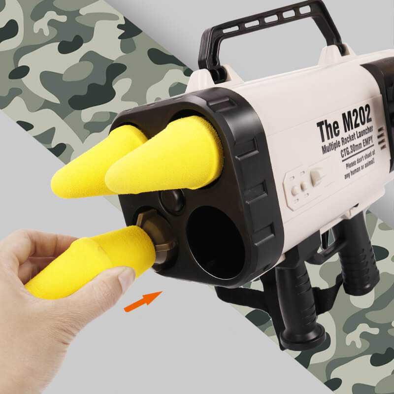 M202 Quadruple Rocket Launcher Blaster Toy