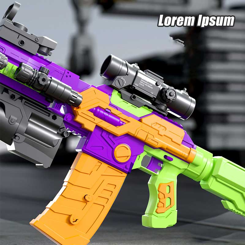 Semi Automatic Large HK416 Carrot Dart Blaster