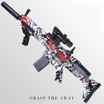 Electric Splatter Gel Ball Blaster Graffiti SCAR Toy Gun-Kublai-Kublai