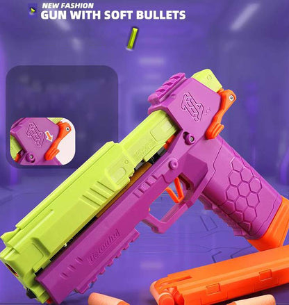 Carrot Lizzy Gecko Manual Foam Dart Blaster