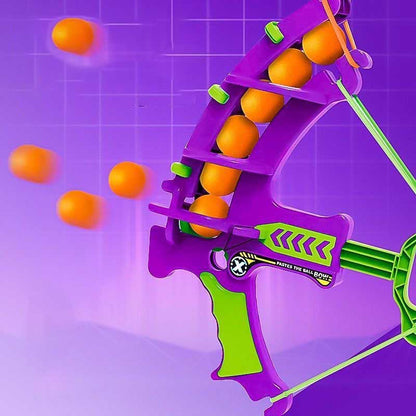 Carrot Bow Manual Shooting Foam Ball Blaster