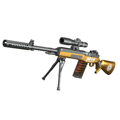 M14 Manual Shell Ejecting Sniper Foam Blaster