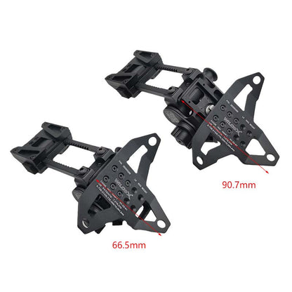 L4G69 NVG Metal Mount Integration Tactical Helmet Accessories Adjustable Mount Compatible PVS15 PVS18 PVS31 GPNVG18