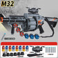 M32 6-Rounds Triple-Shots Grenade Launcher Foam Dart Blaster