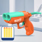 Double Barrel Kids Toy  Manual Foam Dart Blaster