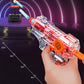 Kids Toy Handheld Transparent Shell Manual Foam Blaster