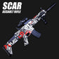 Electric Splatter Gel Ball Blaster Graffiti SCAR Toy Gun-Kublai-Kublai