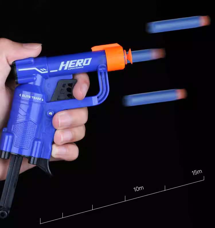 Jolt Hero Manual Foam Darts Blaster Kids Toy