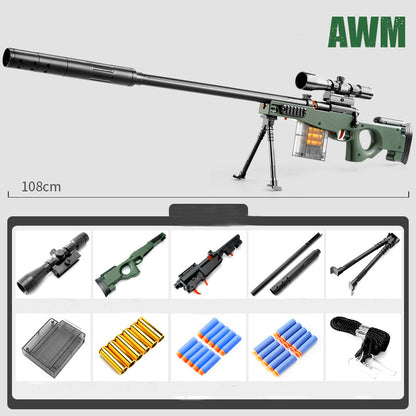 AWM Shell Ejection Sniper Rifle Toy Gun