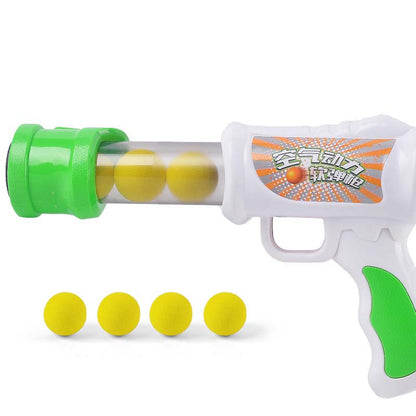 Kids Children Toy Air Pump Foam Ball Blaster