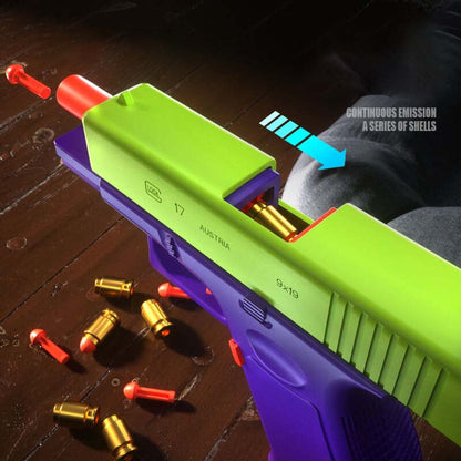 3D Printed Glock Shell Eject Blaster Fidget Stress Relief Toy Gun-Kublai-Kublai