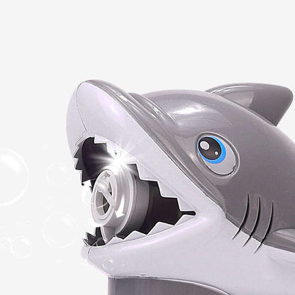 Electric Leak Proof Shark Bubble Blaster Sound Light Blower Toy-Biu Blaster-Uenel