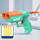 Double Barrel Kids Toy  Manual Foam Dart Blaster