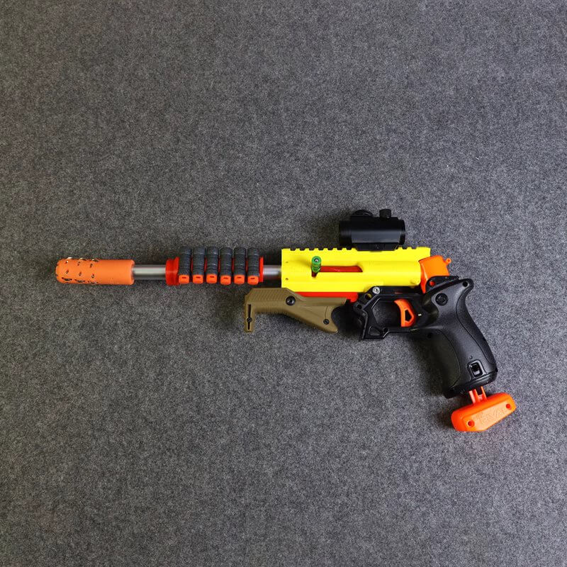 Rival Knockout Upgraded Nerf Blaster Custom Mod-Kublai-Kublai