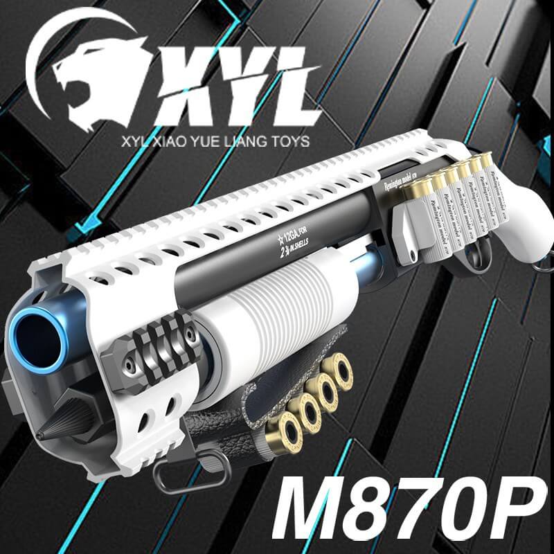 XYL M870 Foam Blaster Toy Using 7mm 13mm Darts-Kublai-Kublai