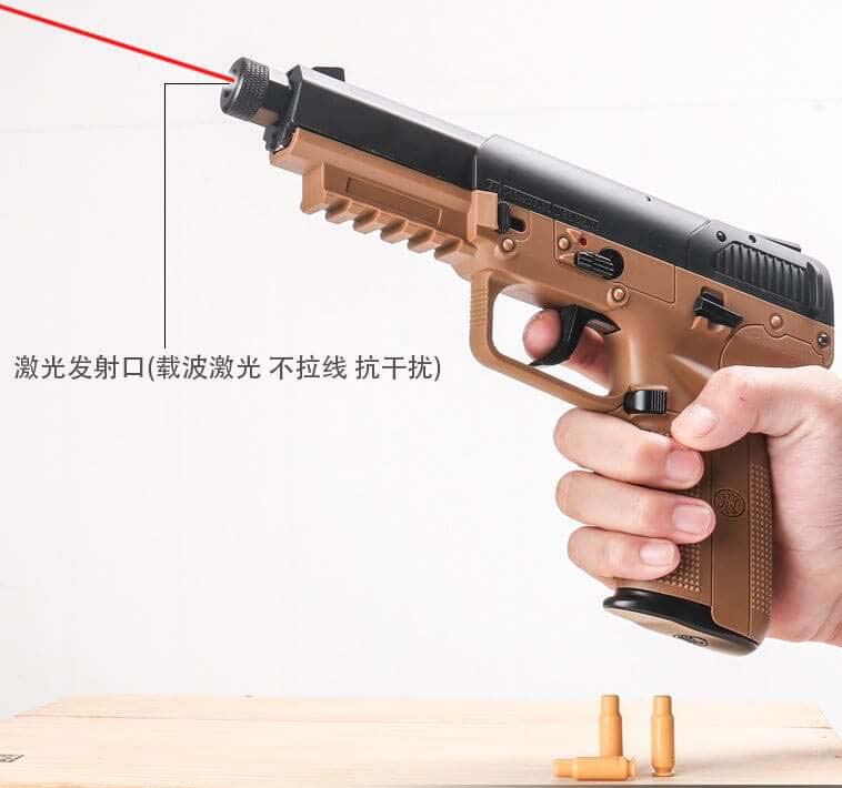 Five-Seven FN57 Shell Ejecting Laser Toy Gun-Kublai-Kublai