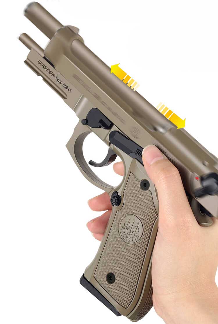 Hanke M9A1 Beretta M92 Laser Tag Blaster-Kublai-Kublai