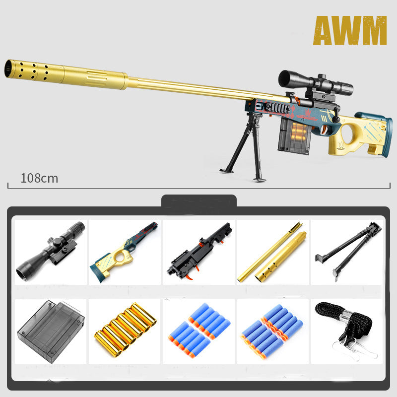 AWM Shell Ejection Sniper Rifle Toy Gun