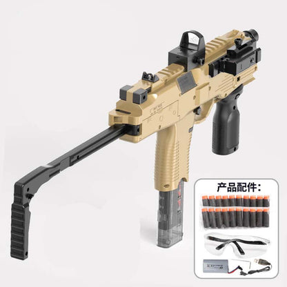 MP9 Electric Full Auto EVA Foam Dart Blaster SMG Toy-Kublai-tan-Kublai