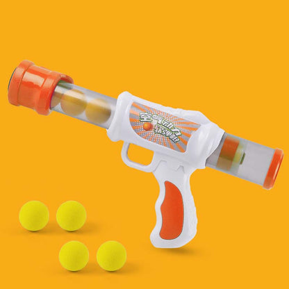 Kids Children Toy Air Pump Foam Ball Blaster