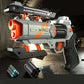 Wing Burst Mech Manual 6-Rounds Revolver Dart Blaster-Kublai-black gray-Kublai