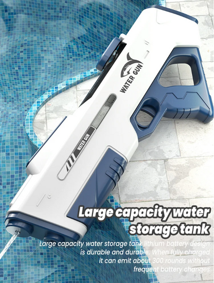 Electric burst large capacity water gun-white