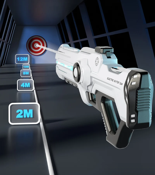 Pulse electric water suction gun