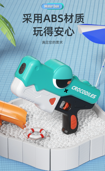 Electric crocodile continuous water gun