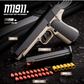 Mechanical burst M1911 soft bullet gun