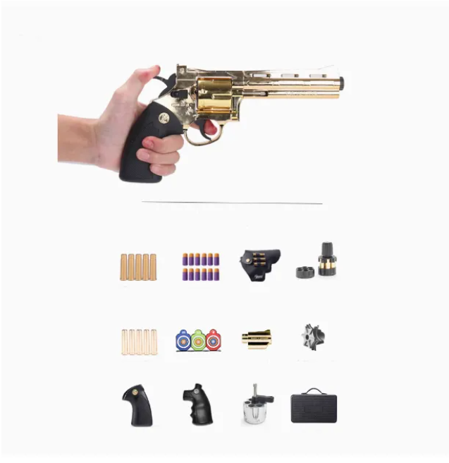 XYL ZP5/357/Honeycomb Revolver foam blaster